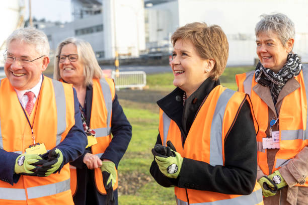GBR: Sturgeon Visits New Royal DSM Plant In Dalry