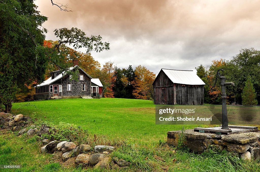 Old farm of New York State