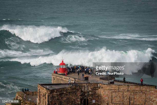 Since October, the big wave season in Nazaré has started, on November 24, 2022 It should last until March, on November 24, 2022