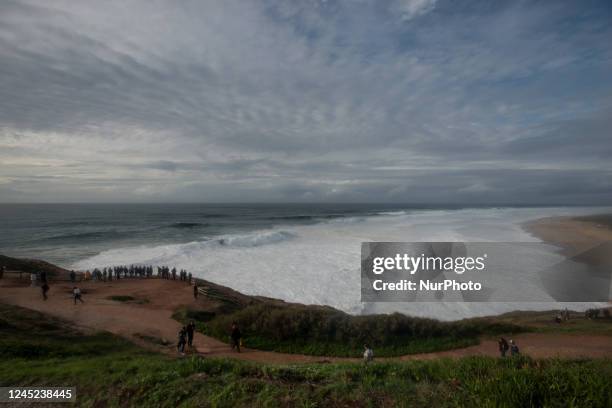 Since October, the big wave season in Nazaré has started, on November 24, 2022 It should last until March, on November 24, 2022