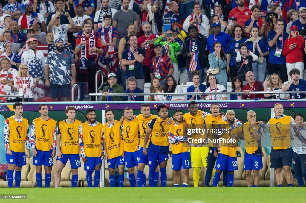 IR Iran v USA: Group B - FIFA World Cup Qatar 2022