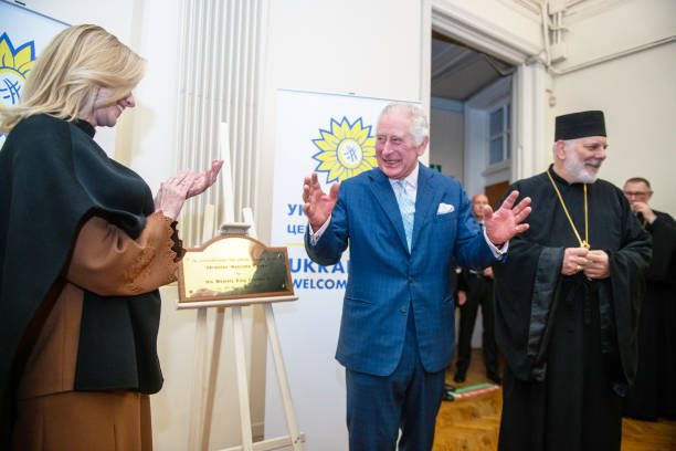 GBR: King Charles III Officially Opens New Ukrainian Welcome Centre