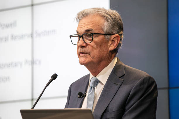DC: Fed Chair Jerome Powell Speaks At Brookings Institution
