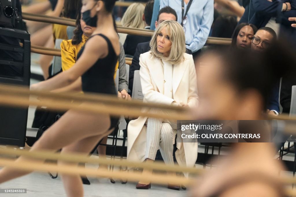 Brigitte Macron, a former educator and wife of French President... News