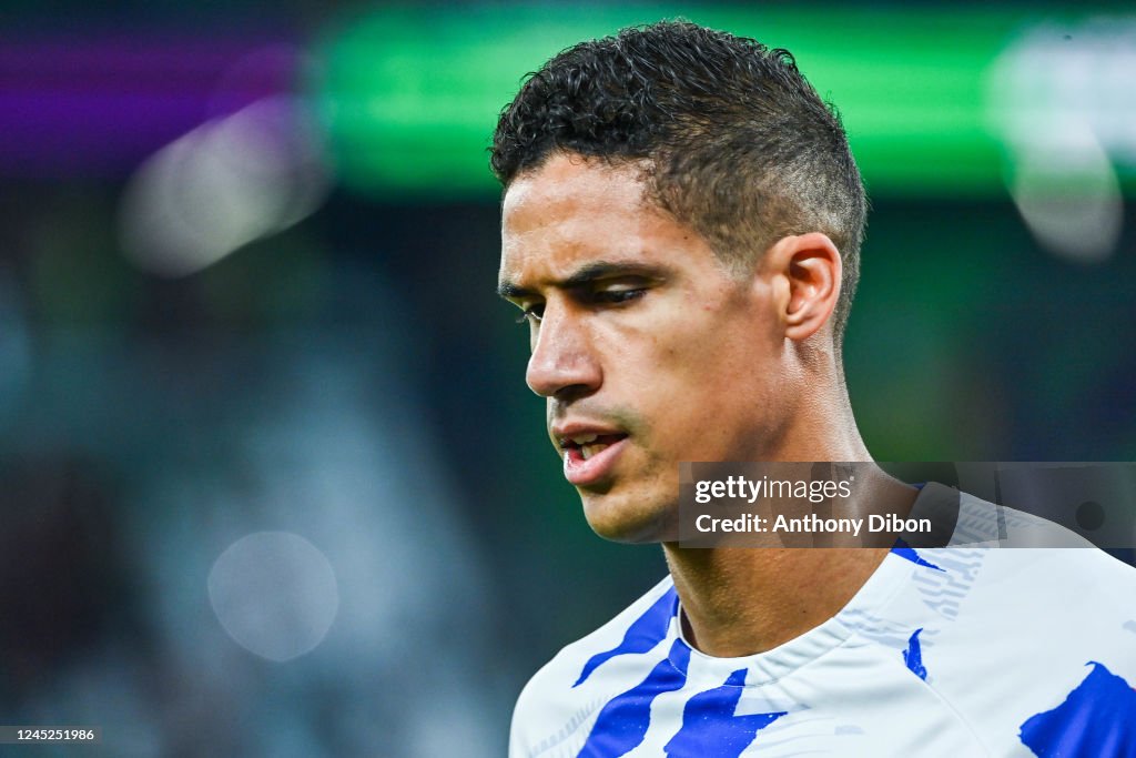 Varane Icon Raphael VARANE of France during the FIFA World Cup 2022, Group D ...
