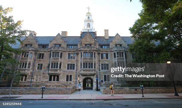 September 28: Davenport College at Yale University on September 28, 2022 in New Haven, CT.