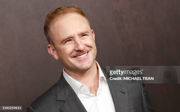 Actor Ben Foster arrives for the premiere of Apple Original Films' "Emancipation" at the Regency Village Theatre in Westwood, California, on November...