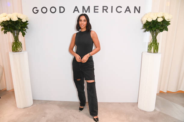 GBR: Rochelle Humes Is VIP Guest Judge At Good American Open Casting