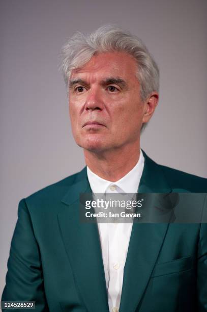 Jury member David Byrne attends the Closing Ceremony during the 68th Venice Film Festival at Palazzo del Cinema on September 10, 2011 in Venice,...