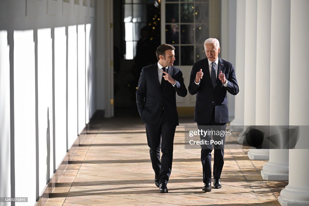 President Biden Welcomes French President Macron To The White House