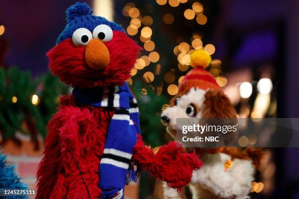 Season 2022 -- Pictured: Elmo, Tango --