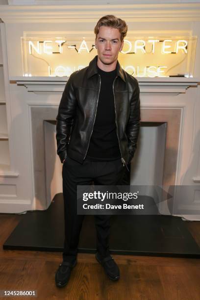 Will Poulter attends the NET-A-PORTER London House cocktail party on December 1, 2022 in London, England.