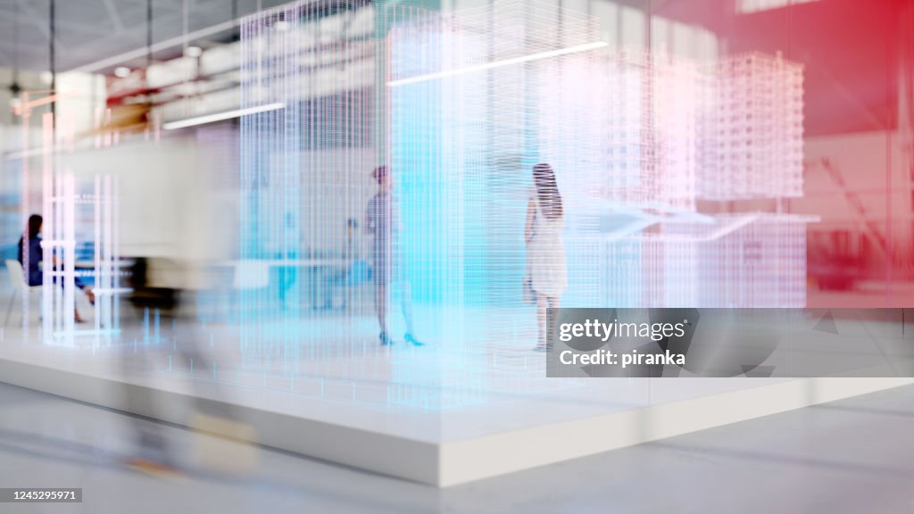 Futuristic office