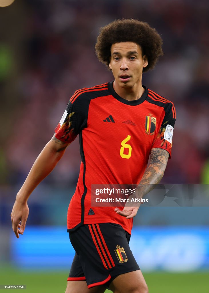 Axel Wisel Axel Witsel of Belgium during the FIFA World Cup Qatar 2022 Group F ...