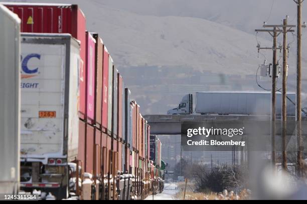 Union Pacific Container Union Pacific Intermodal Terminal Photos and Premium High Res Pictures ...