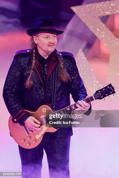 In this photo released on December 2 Singer Joey Kelly performs during the TV show "Das Adventsfest der 100.000 Lichter" at Congress Center on...