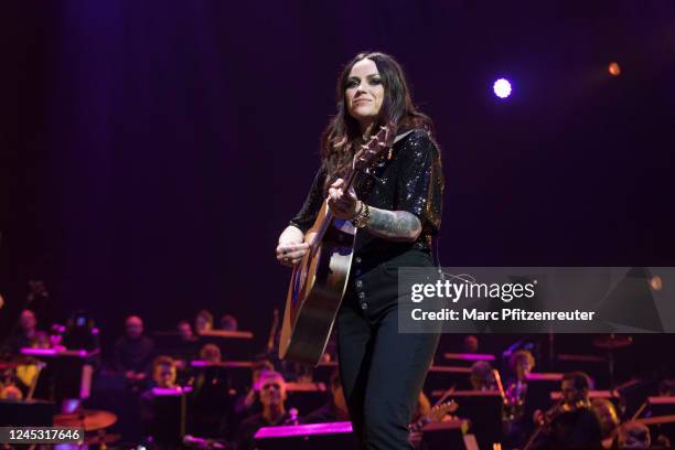 Amy Macdonald performs during the Night Of The Proms 2022 at Lanxess Arena on December 2, 2022 in Cologne, Germany.