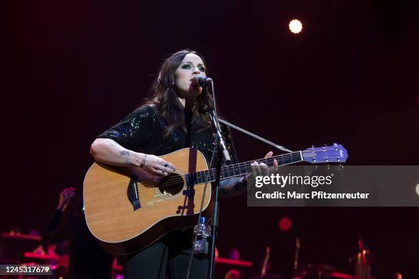 Amy Macdonald performs during the Night Of The Proms 2022 at Lanxess Arena on December 2, 2022 in Cologne, Germany.