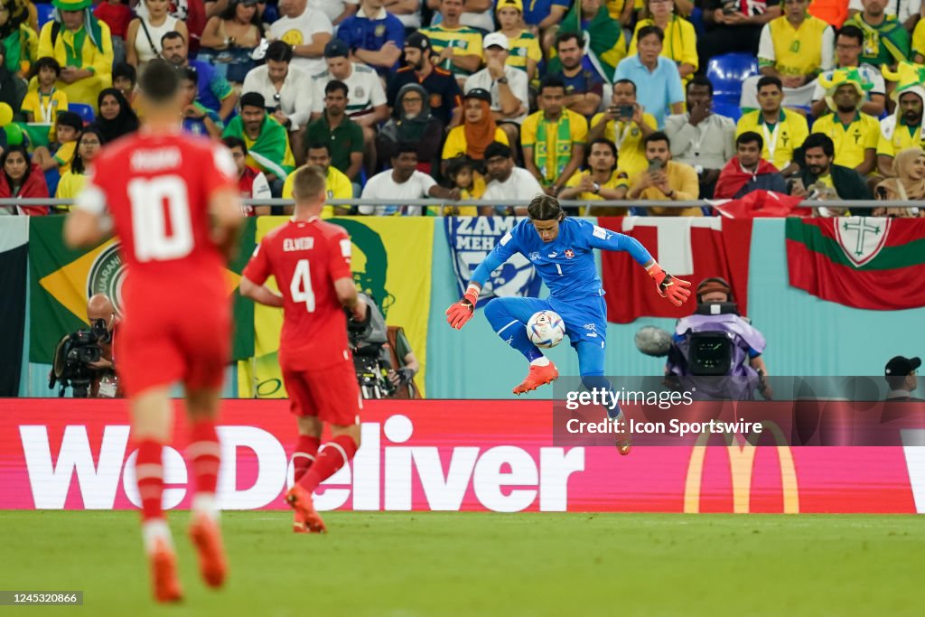 SOCCER: NOV 28 FIFA World Cup - Switzerland v Brazil