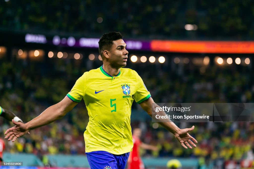 SOCCER: NOV 28 FIFA World Cup - Switzerland v Brazil