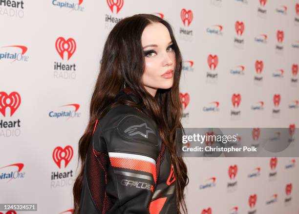 Dove Cameron at KIIS FM's iHeartRadio Jingle Ball 2022 held at The KIA Forum on December 2, 2022 in Inglewood, California.