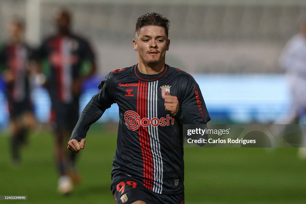 Vitinha of SC Braga during the Casa Pia AC v SC Braga match for... News