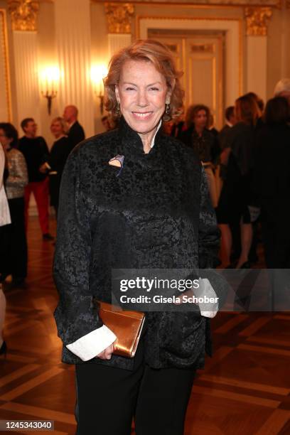 Gaby Dohm during the premiere of the opera "Lohengrin" at Bayerische Staatsoper on December 3, 2022 in Munich, Germany.