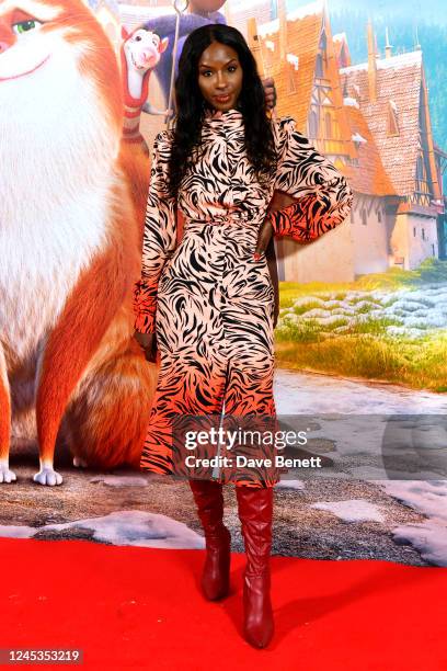Sarah Mulindwa attends a Gala Screening of "The Amazing Maurice" at Kensington Palace Pavillion on December 4, 2022 in London, England.
