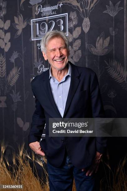 Harrison Ford attends the "1923" Las Vegas premiere screening the Encore Theater at Wynn Las Vegas on December 03, 2022 in Las Vegas, Nevada.