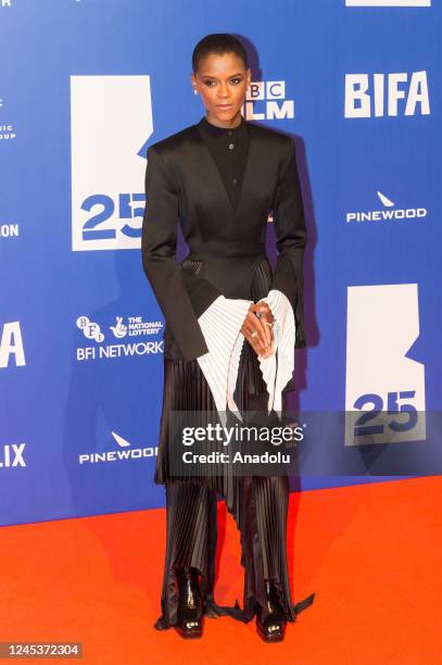 Letitia Wright attends the 25th British Independent Film Awards ceremony at the Old Billingsgate in London, United Kingdom on December 04, 2022.