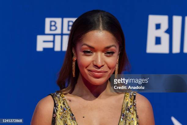 Antonia Thomas attends the 25th British Independent Film Awards ceremony at the Old Billingsgate in London, United Kingdom on December 04, 2022.