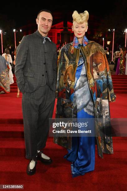 Loverboy designer Charles Jeffrey and Tilda Swinton attend The Fashion Awards 2022 at Royal Albert Hall on December 5, 2022 in London, England.