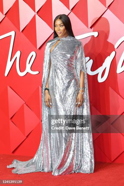 Naomi Campbell arrives at The Fashion Awards 2022 at Royal Albert Hall on December 5, 2022 in London, England.