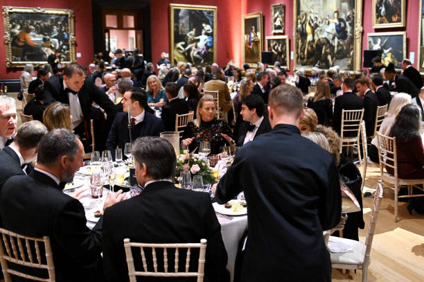 GBR: Cancer Research UK Carol Concert 2022 - VIP Dinner At The National Gallery