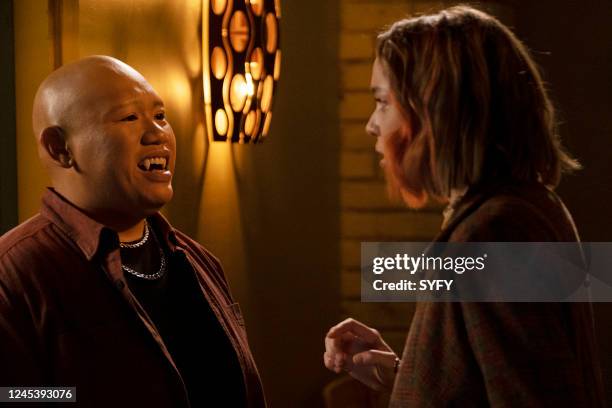 No One Dies for Failing the SATs" Episode 109 -- Pictured: Jacob Batalon as Reginald, Em Hain as Sarah --