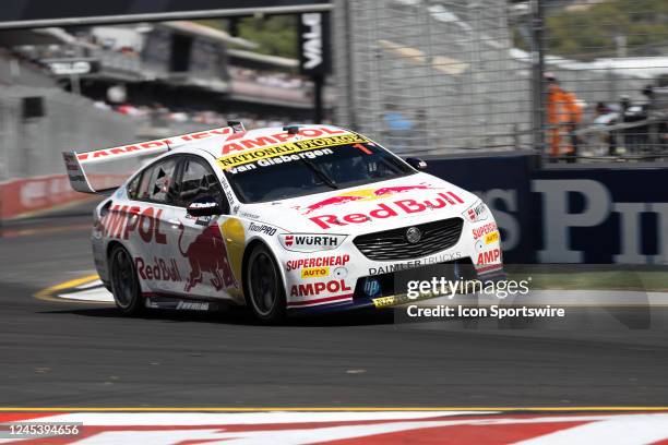 Shane Van Gisbergen of the Red Bull Ampol Racing Holden Commodore ZB during The Valo Adelaide 500 - Supercars at Adelaide Street Circuit on December...