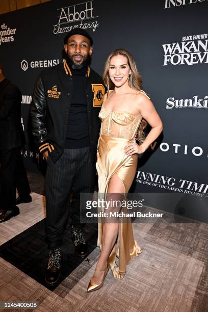 Stephen "tWitch" Boss and Allison Holker Boss at the Critics Choice Association 5th Annual Celebration of Black Cinema & Television held at the...