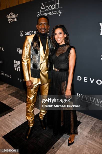 Bill Bellamy and Kristen Baker Bellamy at the Critics Choice Association 5th Annual Celebration of Black Cinema & Television held at the Fairmont...