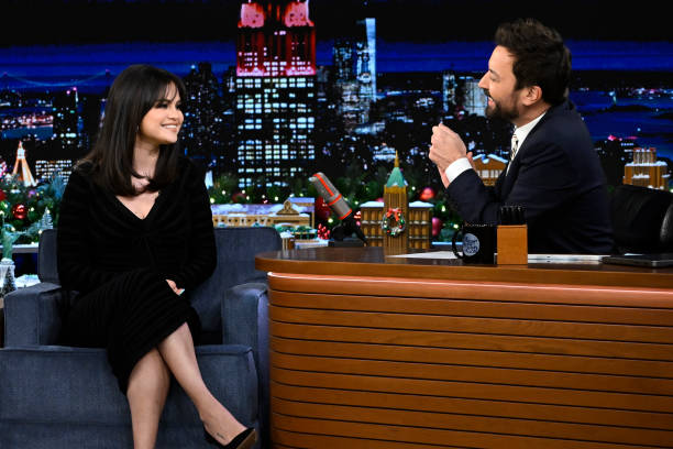NY: NBC's "Tonight Show Starring Jimmy Fallon" with guests 		Selena Gomez, Sebastian Maniscalco, BEABADOOBEE