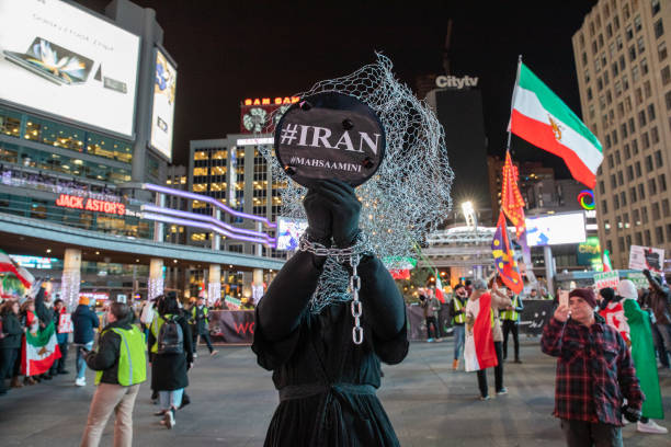 CAN: Iranian Anti-government Protest In Toronto, Canada