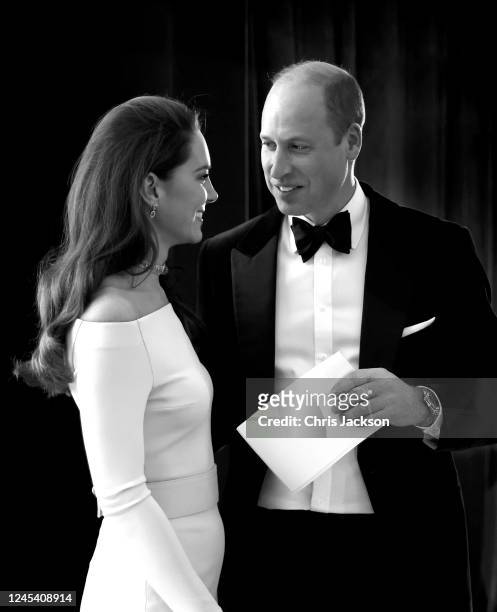 Catherine, Princess of Wales and Prince William, Prince of Wales attend The Earthshot Prize 2022 at MGM Music Hall at Fenway on December 02, 2022 in...