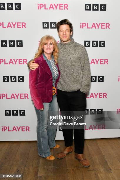 Siobhan Finneran and James Norton attend a screening of BBC Drama "Happy Valley" Series 3 at BFI Southbank on December 6, 2022 in London, England.