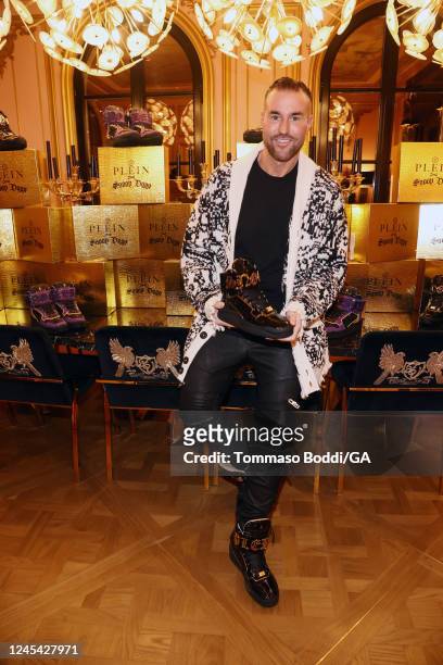 Philipp Plein attends the Philipp Plein x Snoop Dogg sneaker unveiling at Private Residence on December 05, 2022 in Bel Air, California.