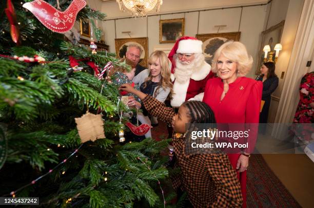 Her Majesty, Camilla, The Queen Consort invites children supported by Helen & Douglas House and Roald Dahl's Marvellous Children's Charity to...