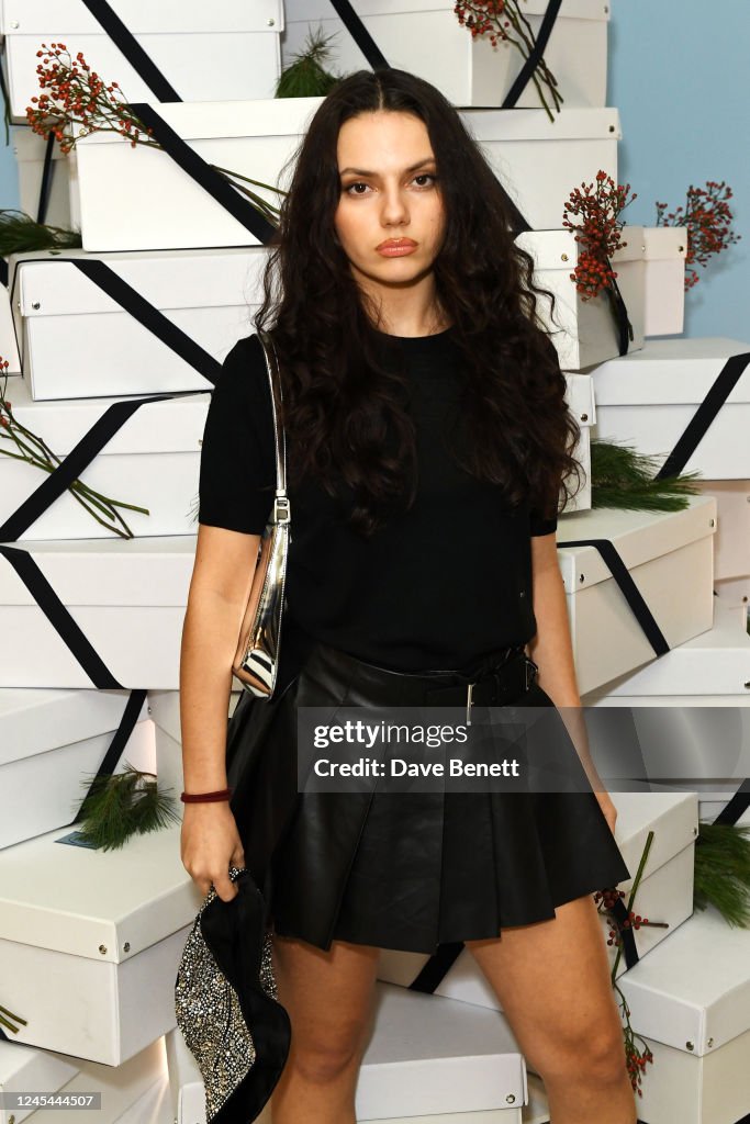 Dafne Keen attends the Prada holiday party on December 7, 2022 in
