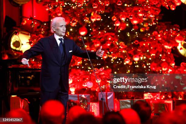 Jose Carreras during the 28th annual Jose Carreras Gala at Media City Leipzig on December 7, 2022 in Leipzig, Germany.