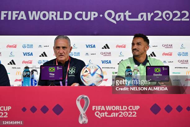QAT: Brazil Press Conference - FIFA World Cup Qatar 2022