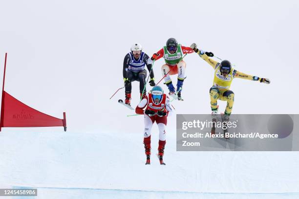 Johannes Rohrweck of team Austria takes 1st place, Tobias Mueller of Team Germany takes 2nd place, Jonas Lenherr of Team Switzerland takes 3rd place...