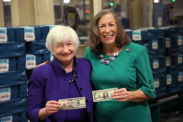 TX: Treasury Secretary Yellen Visits Bureau Of Engraving & Printing's Western Currency Facility
