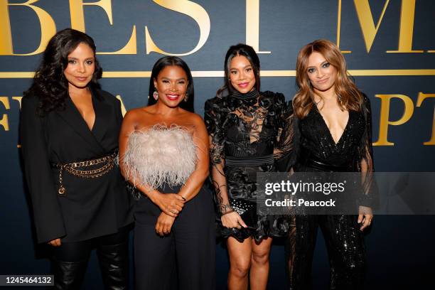 The Best Man: The Final Chapters Premiere Event -- Pictured: Sanaa Lathan, Nia Long, Regina Hall, Melissa De Sousa at the Hollywood Athletic Club on...